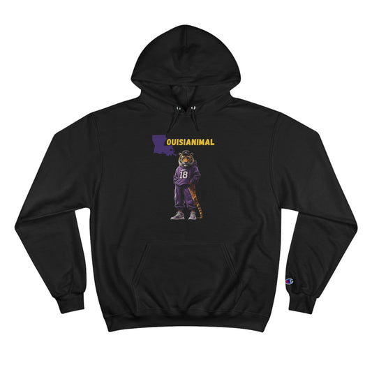 LSU Tigers Swaggy Mike Champion Hoodie