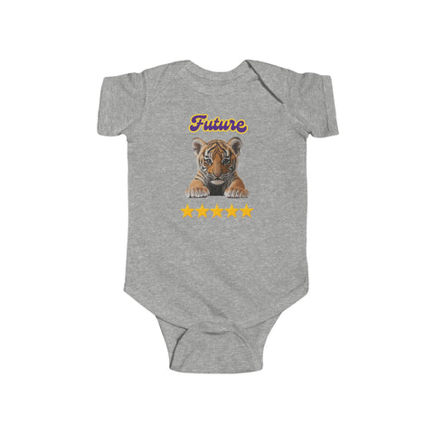 LSU Tigers Future 5 Star Infant Jersey Bodysuit