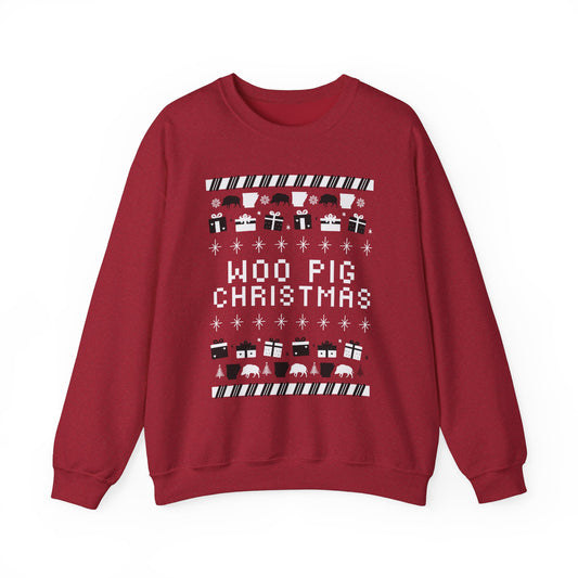 Arkansas Razorbacks Ugly Christmas Sweatshirt