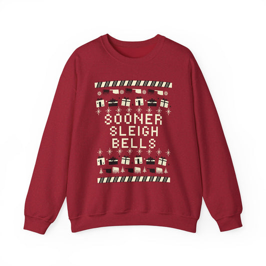 Oklahoma Sooners Ugly Christmas Sweatshirt