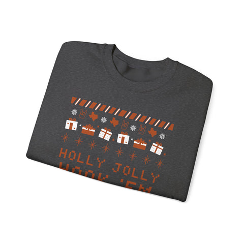 Texas Longhorns Ugly Christmas Sweatshirt