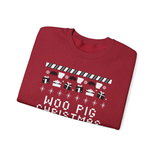 Arkansas Razorbacks Ugly Christmas Sweatshirt