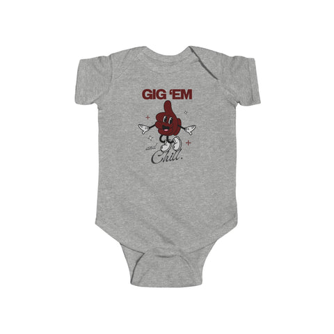 Gig 'Em & Chill Infant Jersey Bodysuit