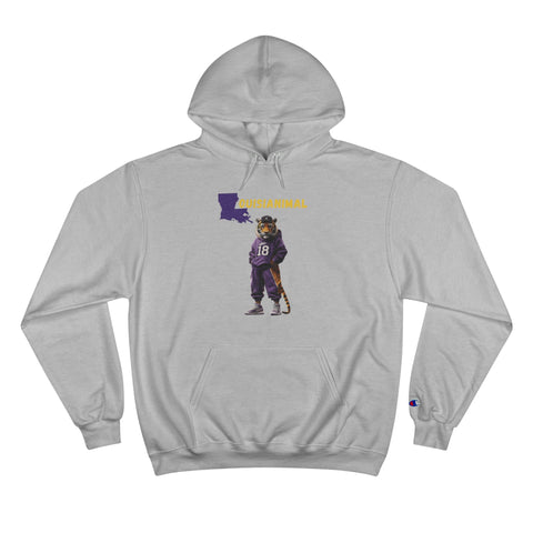 LSU Tigers Swaggy Mike Champion Hoodie