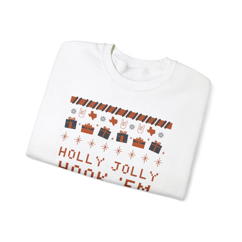 Texas Longhorns Ugly Christmas Sweatshirt