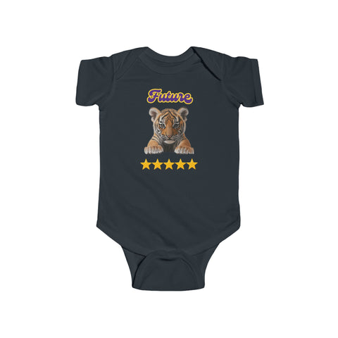 LSU Tigers Future 5 Star Infant Jersey Bodysuit