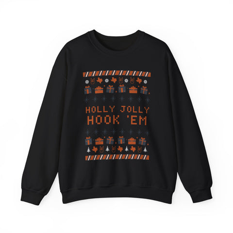 Texas Longhorns Ugly Christmas Sweatshirt