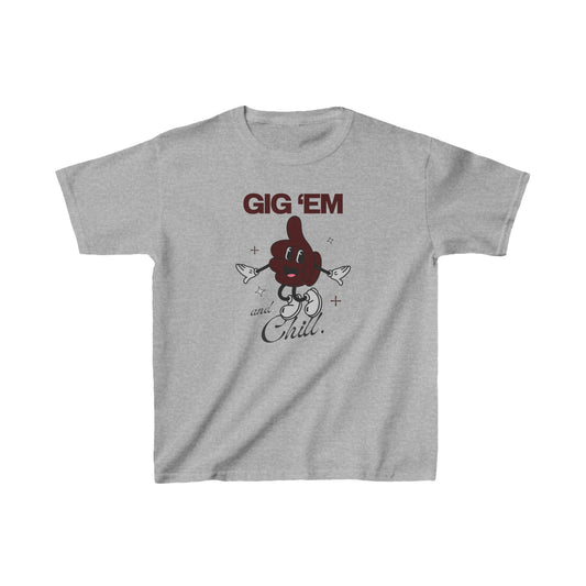 Gig 'Em & Chill Kids T-Shirt