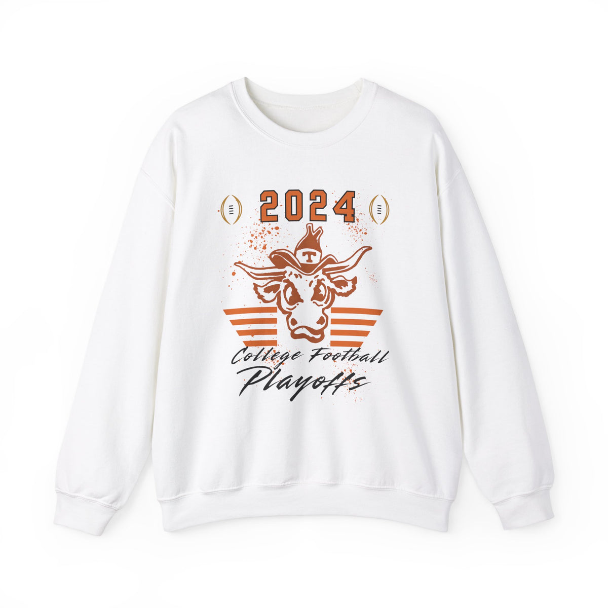 Texas Longhorns Bevo Retro CFP Sweatshirt