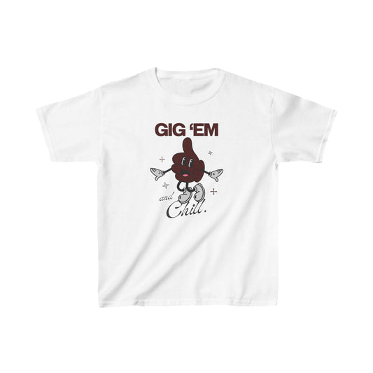 Gig 'Em & Chill Kids T-Shirt